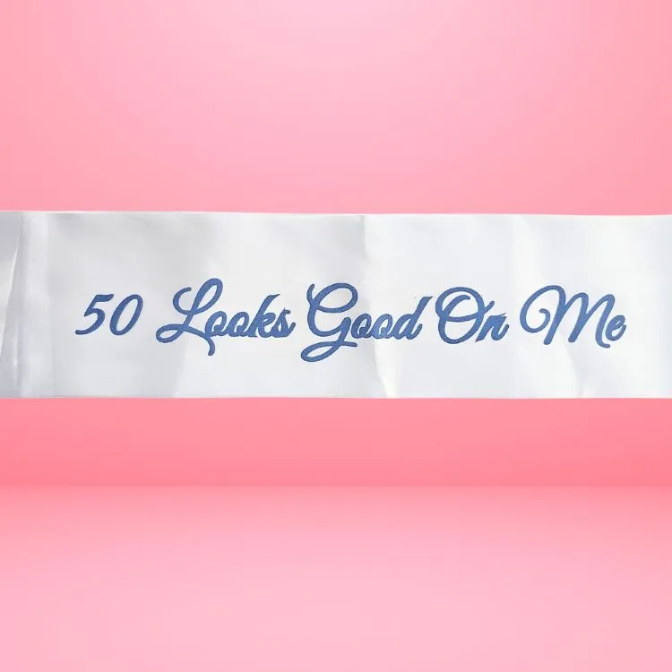 personalized sash for birthday